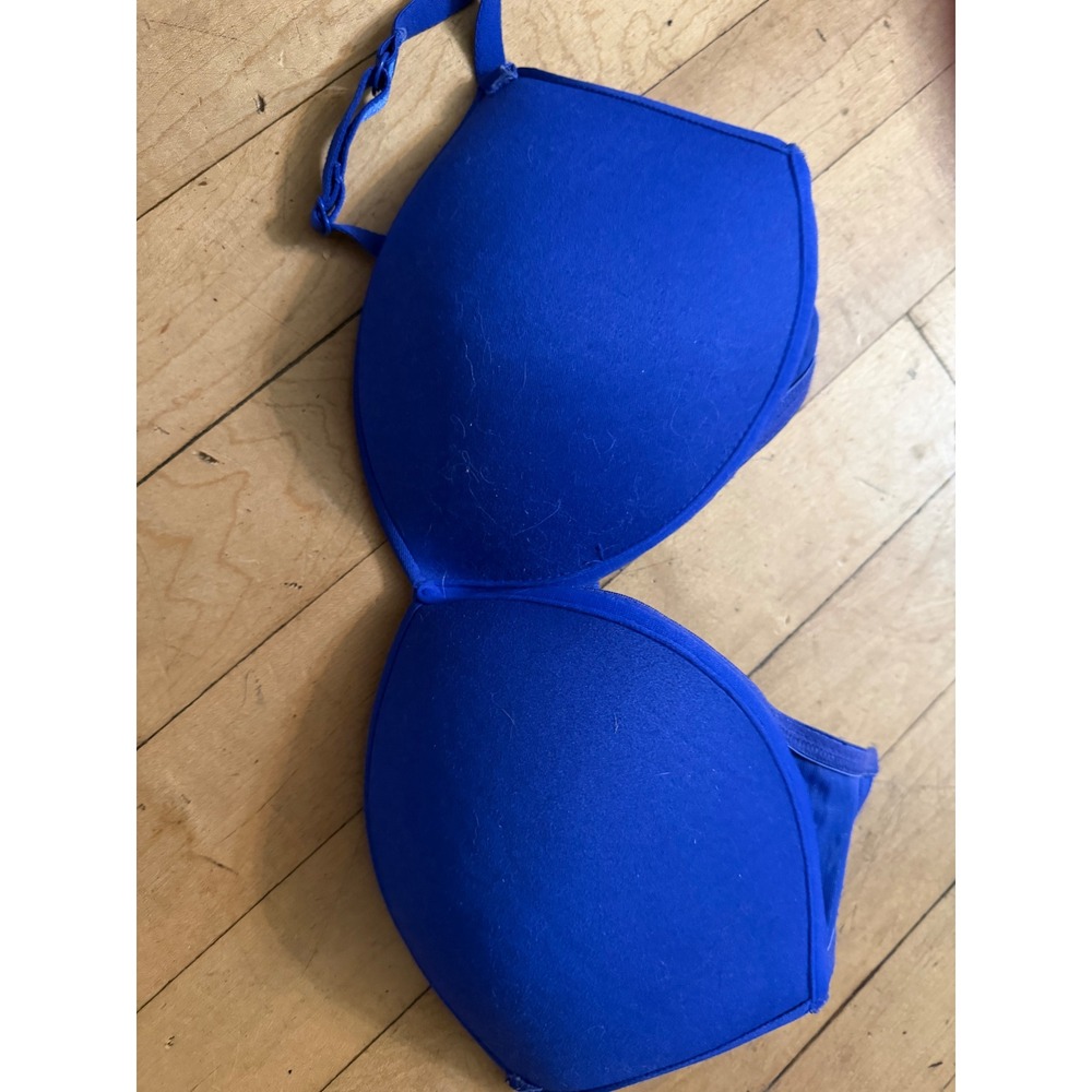 Everyday Womens SO Intimates T-Shirt Bra 36B Royal Blue